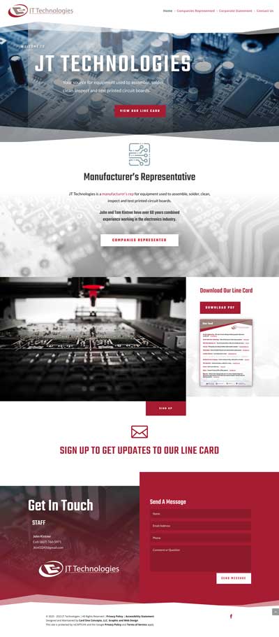 JT Tech Website